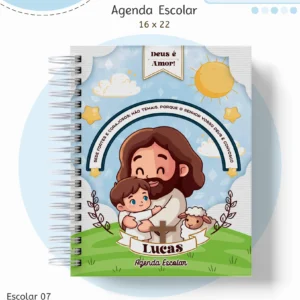 Arquivo Digital CADERNO ESCOLAR CRISTÃO MENINO 01