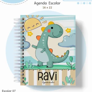 Arquivo Digital CADERNO ESCOLAR DINO 01