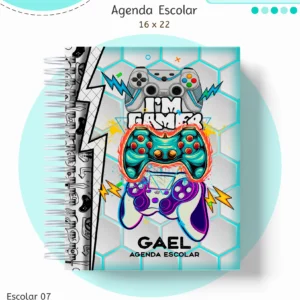 Arquivo Digital CADERNO ESCOLAR GAMER 01