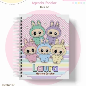 Arquivo Digital CADERNO ESCOLAR LABUBU 01
