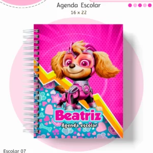 Arquivo Digital CADERNO ESCOLAR PATRULHA CANINA MENINA 01
