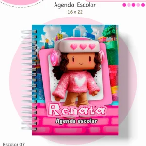 Arquivo Digital CADERNO ESCOLAR ROBLOX MENINA 01