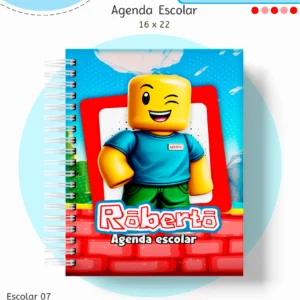 Arquivo Digital CADERNO ESCOLAR ROBLOX MENINO 01