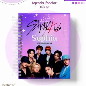 Arquivo Digital CADERNO ESCOLAR STRAY KIDS 01