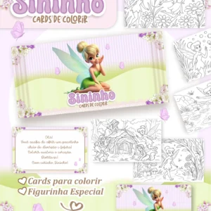 Arquivo Digital CARDS DE COLORIR -  SININHO 01