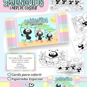 Arquivo Digital CARDS DE COLORIR -  SMILINGUIDO 01