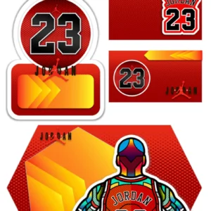 Arquivo Digital ETIQUETA ESCOLAR  BASKET BALL 01