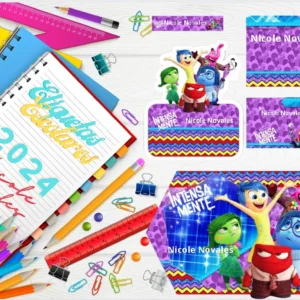 Arquivo Digital ETIQUETA ESCOLAR  DIVERTIDAMENTE 01