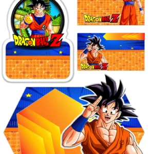 Arquivo Digital ETIQUETA ESCOLAR  DRAGON BALL 02