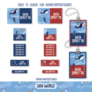 Arquivo Digital ETIQUETA ESCOLAR  FUNDO DO MAR 01