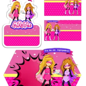 Arquivo Digital ETIQUETA ESCOLAR  LAS RATITAS 01