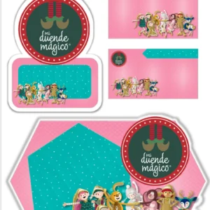 Arquivo Digital ETIQUETA ESCOLAR  MI DUENDE MAGICO 01