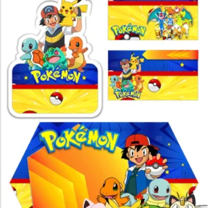Arquivo Digital ETIQUETA ESCOLAR  POKEMON 02