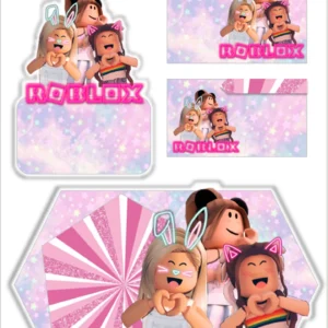 Arquivo Digital ETIQUETA ESCOLAR  ROBLOX 01