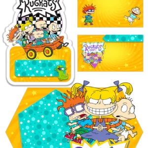 Arquivo Digital ETIQUETA ESCOLAR  RUGRATS 01