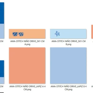 Arquivo Digital ETIQUETA ESCOLAR  STITCH NIÑO 01