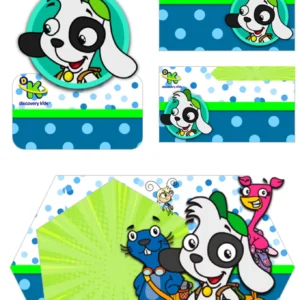 Arquivo Digital ETIQUETA ESCOLAR  TURMA DO DOKI 01