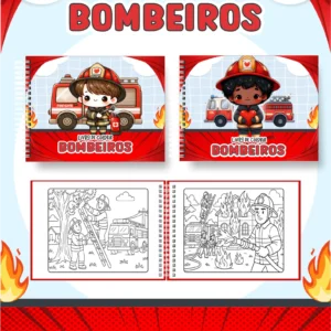 Arquivo Digital LIVRO DE COLORIR BOMBEIROS 01