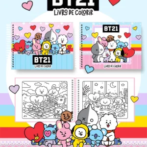 Arquivo Digital LIVRO DE COLORIR BT21 03