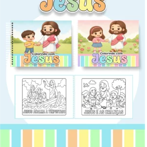 Arquivo Digital LIVRO DE COLORIR COLORINDO COM JESUS 2 01