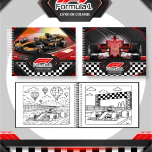 Arquivo Digital LIVRO DE COLORIR FORMULA 1 01