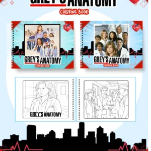 Arquivo Digital LIVRO DE COLORIR GREYS ANATOMY 02