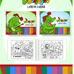 Arquivo Digital LIVRO DE COLORIR JACARELVIS 01