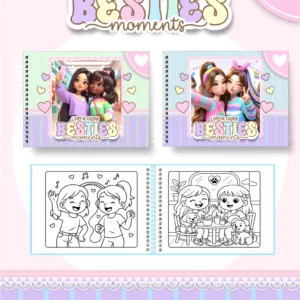 Arquivo Digital LIVRO DE COLORIR MOMENTOS MININA 01