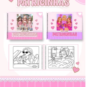Arquivo Digital LIVRO DE COLORIR PATRICINHAS 01