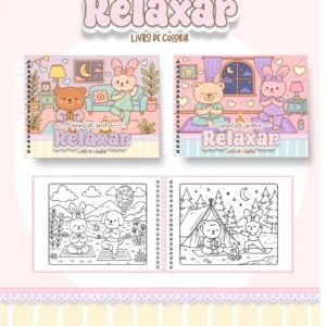 Arquivo Digital LIVRO DE COLORIR PINTAR PARA RELAXAR 01