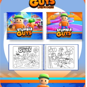 Arquivo Digital LIVRO DE COLORIR STUMBLE GUYS 01