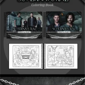 Arquivo Digital LIVRO DE COLORIR SUPERNATURAL 01