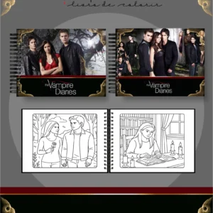Arquivo Digital LIVRO DE COLORIR THE VAMPIRE DIARIES 01