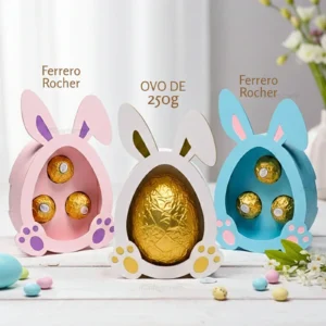 Arquivo Digital KIT DE PÁSCOA CAIXAS SURPRESAS COELHO 01