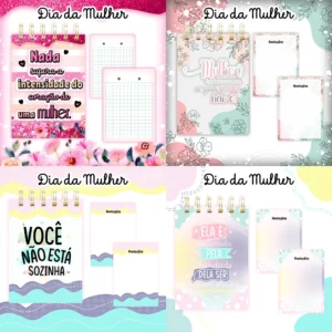 Arquivo Digital KIT DIA DAS MULHERES BLOQUINHOS 04
