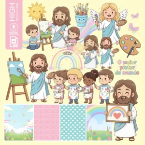 Arquivo Digital KIT ILUSTRAÇÕES O MAIOR PINTOR DO MUNDO 01