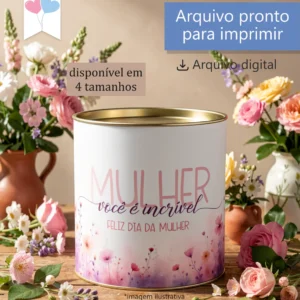 Arquivo Digital KIT DIA DAS MULHERES TUBOLATAS 01