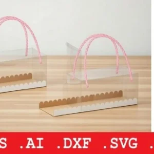 Arquivo Digital CAIXAS DE PRESENTE EM ACETATO COM ALÇA 01