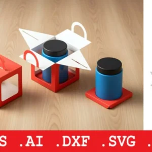 Arquivo Digital CAIXAS FLOREIRA QUADRADA 01