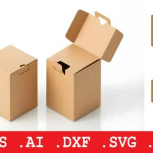 Arquivo Digital CAIXAS RETANGULAR DOBRÁVEL 01