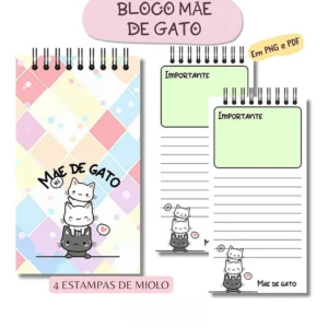 Arquivo Digital BLOQUINHOS MÃE DE GATO 01
