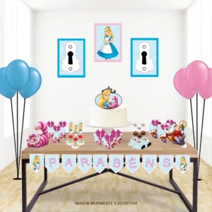 Arquivo Digital KIT FESTA - ALICE NO PAIS DAS MARAVILHAS 12