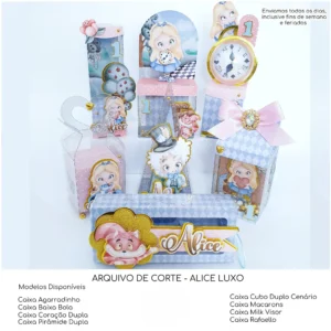 Arquivo Digital KIT FESTA - ALICE NO PAIS DAS MARAVILHAS 20