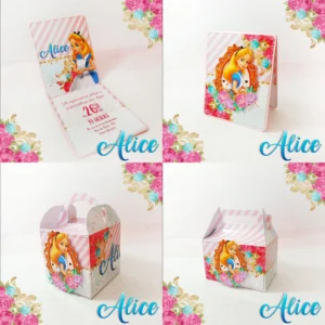 Arquivo Digital KIT FESTA - ALICE NO PAIS DAS MARAVILHAS 24