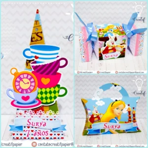 Arquivo Digital KIT FESTA - ALICE NO PAIS DAS MARAVILHAS 25