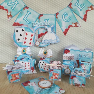 Arquivo Digital KIT FESTA - ALICE NO PAIS DAS MARAVILHAS 26