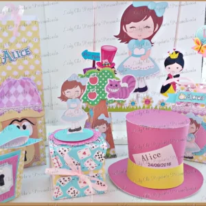 Arquivo Digital KIT FESTA - ALICE NO PAIS DAS MARAVILHAS 38