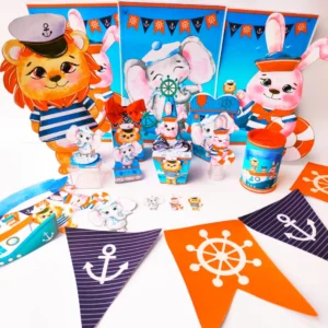 Arquivo Digital KIT FESTA - ANIMAIS MARINHEIROS 02