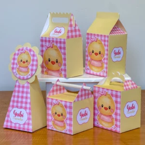 Arquivo Digital KIT FESTA - ANIMAIS PINTINHA AMARELINHA 01