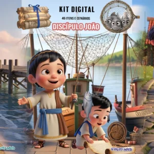 Arquivo Digital KIT ILUSTRAÇÕES DISCÍPULO JOÃO 01